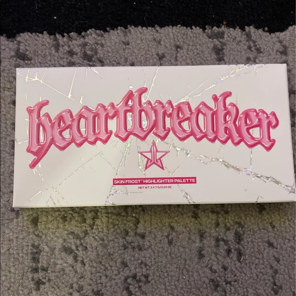 Brand new jeffree star heartbreaker highlight palette